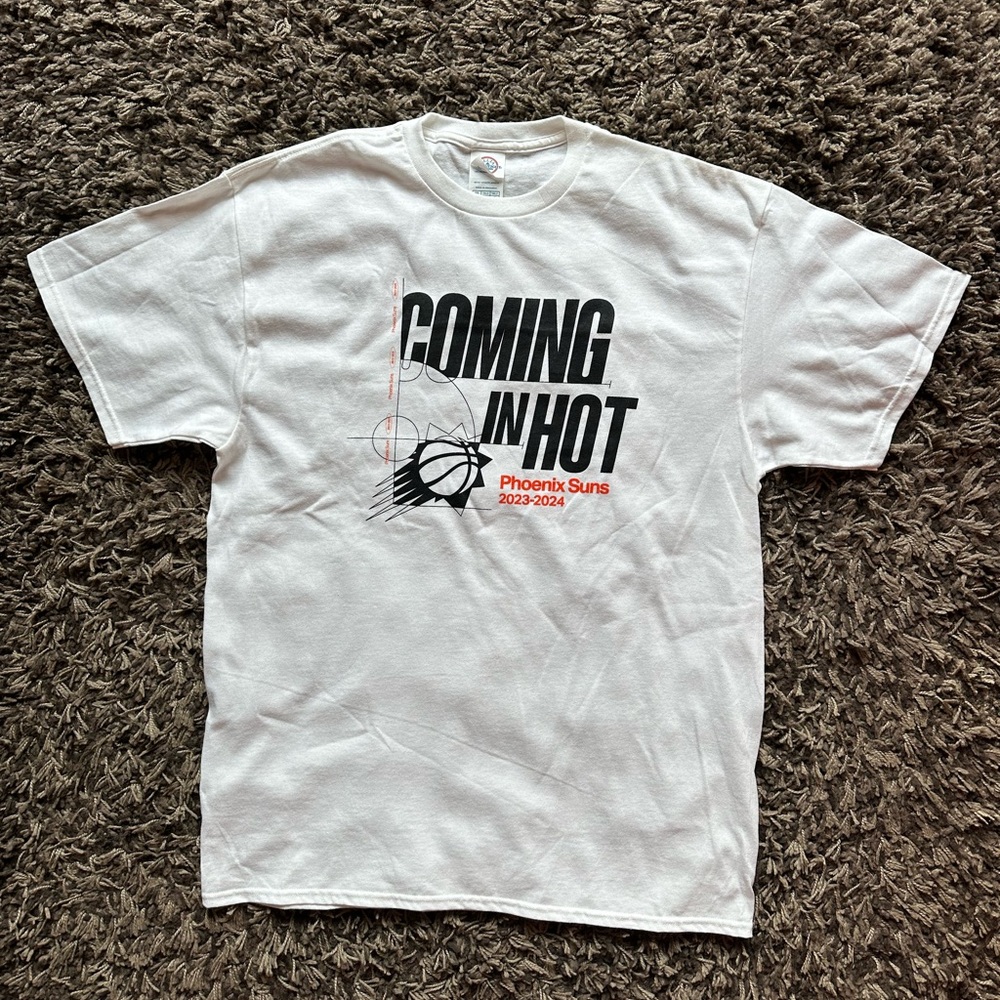 Phoenix Suns “Coming In Hot” 23/24 Promo Shirt Men’s Size Large